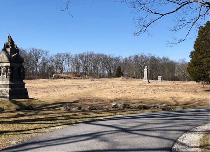 View of the Gettysburg Wheatfield