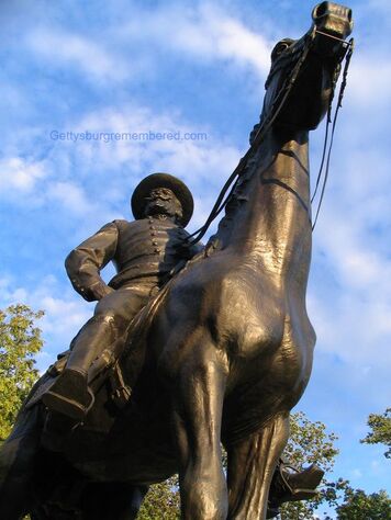 Northern Major General John Sedgwick Equestrian Statue. H.K. Bush-Brown Sculptor, dedicated June 19th, 1913